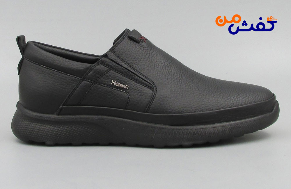 کفش طبی مردانه هنرین چرم مدل 812
