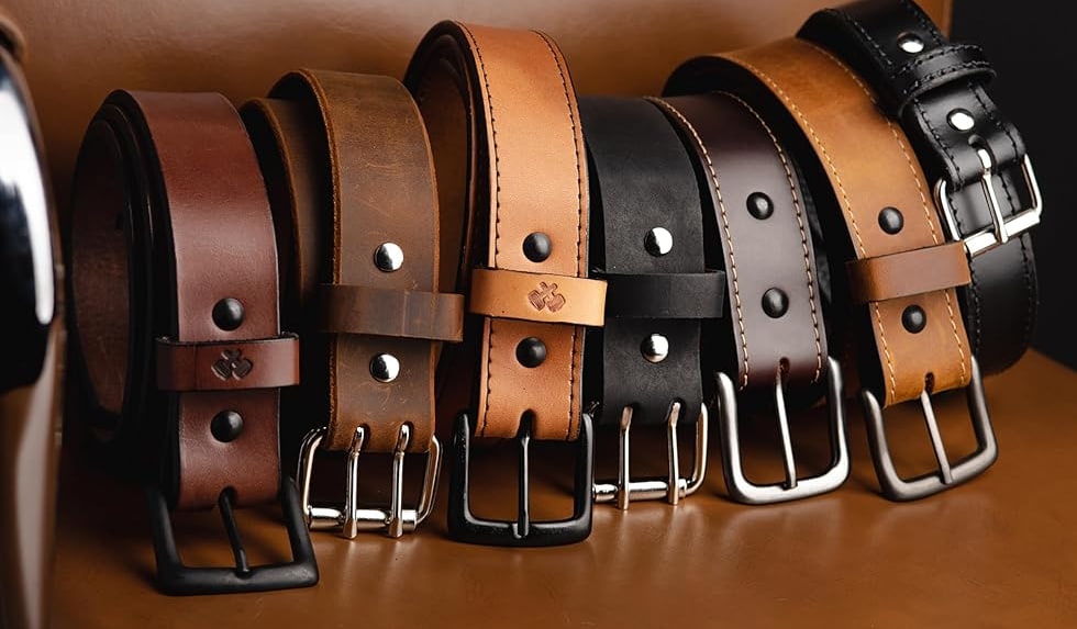 6 رنگ پرکاربرد برای کمربند مردانه چرم و نحوه ست کردن آن ها