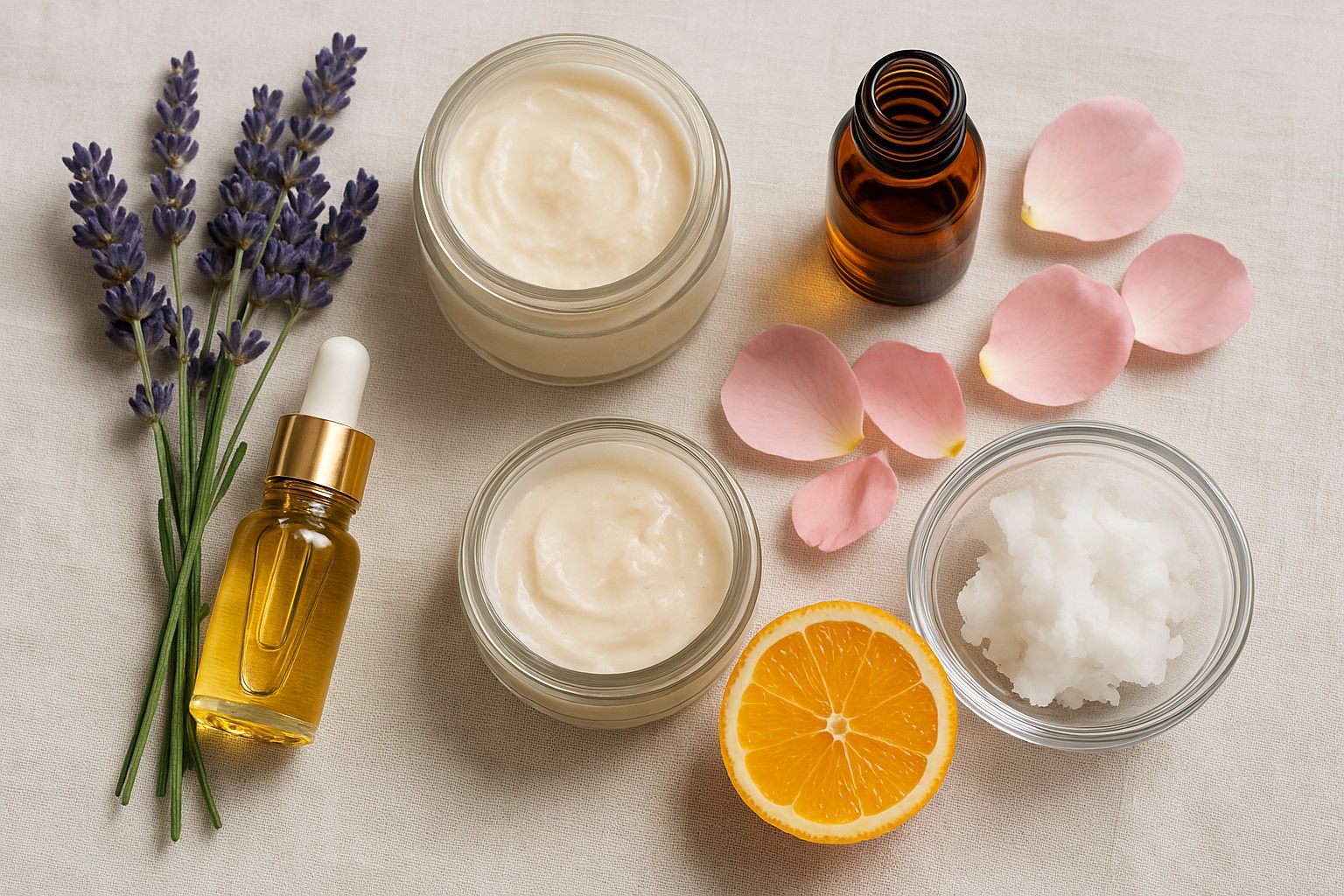 استفاده از اسانس‌ها در محصولات آرایشی دست‌ساز خانگی