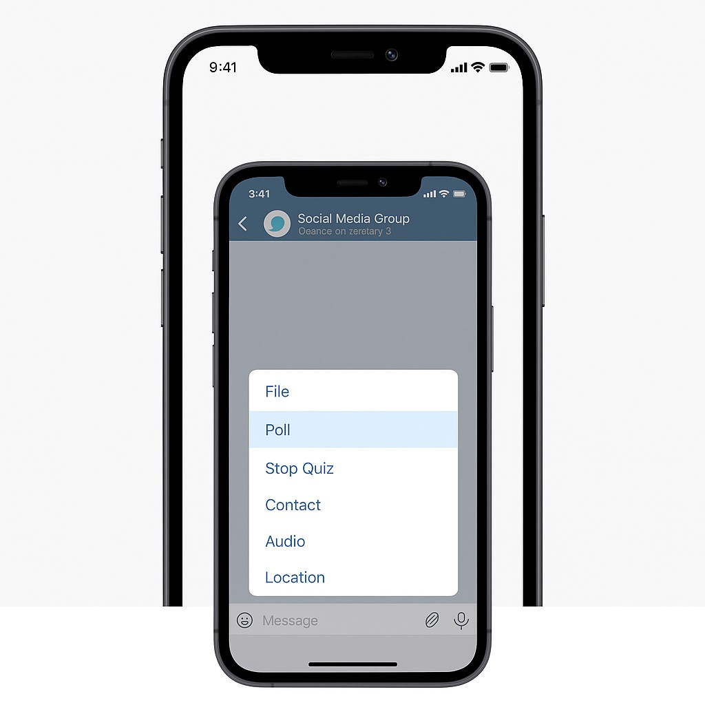 نحوه ایجاد نظرسنجی