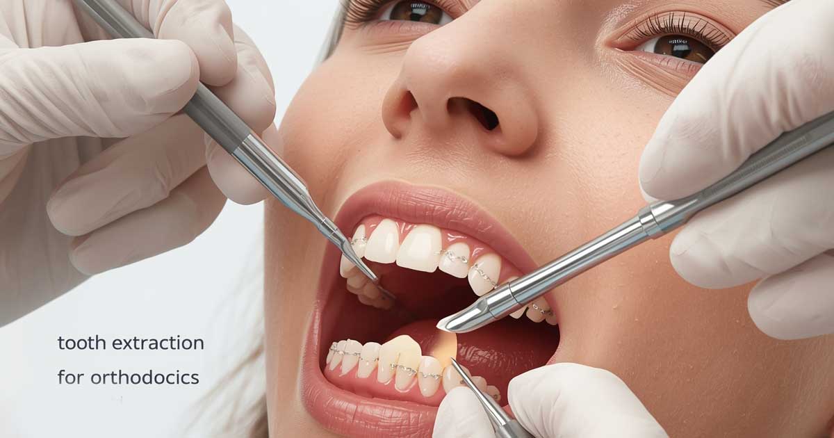 چرا برای ارتودنسی دندان را میکشند؟