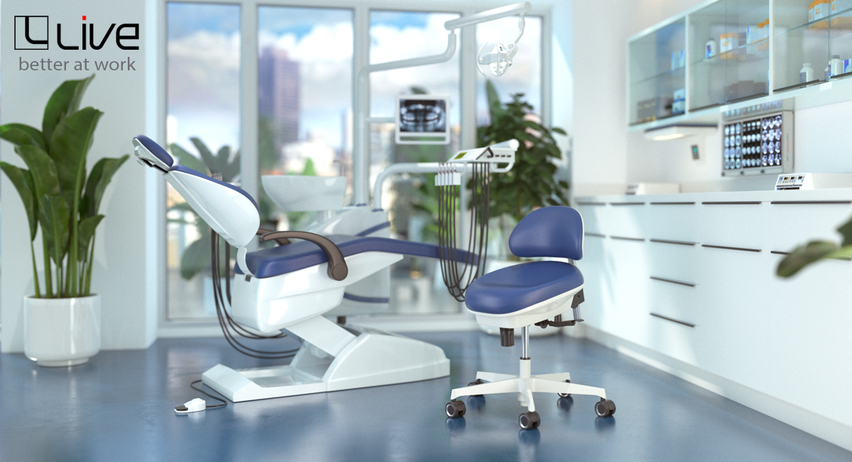 صندلی دندانپزشکی L16 لیو؛ راحتی، سلامت و عملکرد