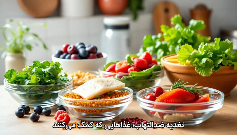 تغذیه ضدالتهاب؛ غذاهایی که کمک می‌کنند