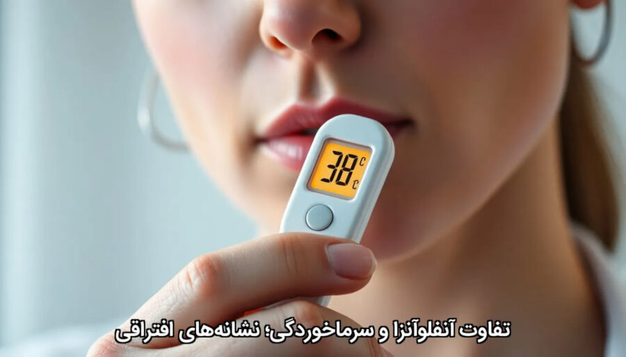 تفاوت آنفلوآنزا و سرماخوردگی؛ نشانه‌های افتراقی