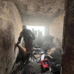 آتش‌سوزی هولناک یک مجتمع مسکونی ۲۰ طبقه در تهران