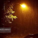 آغاز بارندگی در جزیره قشم