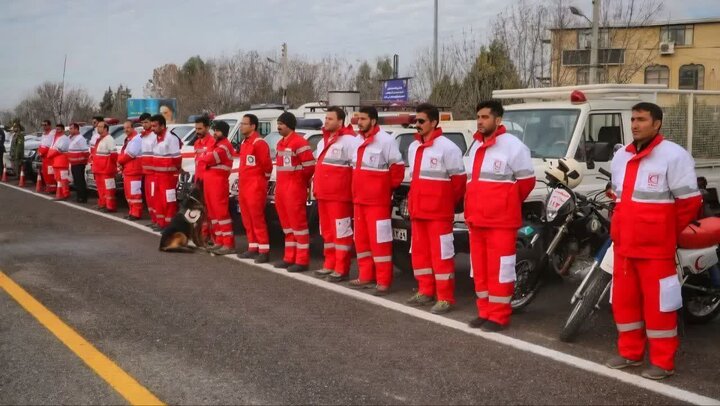 آماده‌باش ۲۰ پایگاه هلال‌احمر گلستان هم‌زمان با هشدار نارنجی هواشناسی