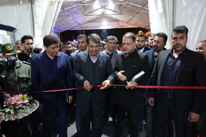 افتتاح ستاد جهادی درمان و مدیریت بحران شرکت مس در گلزار شهدای کرمان