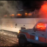 امدادرسانی به ۲۳ خودروی گرفتار در برف در محورهای مواصلاتی تکاب