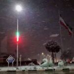 بارش اولین برف پاییزی در قوچان