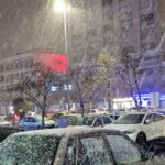 بارش شدید برف در مشهد