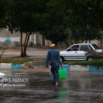 بارش ۵۸ میلی متر باران در برکه دکای شهرستان پارسیان