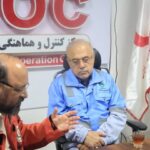 بازدید استاندار هرمزگان از مرکز EOC جمعیت هلال‌احمر استان هرمزگان