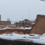 برف مهمان شهر جهانی یزد شد