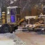 برف‌روبی و نمک‌پاشی مستمر در خوانسار با آماده‌باش کامل نیروها