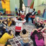 برنامه «ایمنی در کتابخانه» با همکاری هلال‌احمر در خرم‌آباد برگزار شد