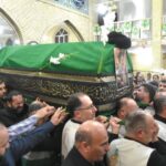 برگزاری مراسم تشییع پیکر آیت الله شاهچراغی در سمنان