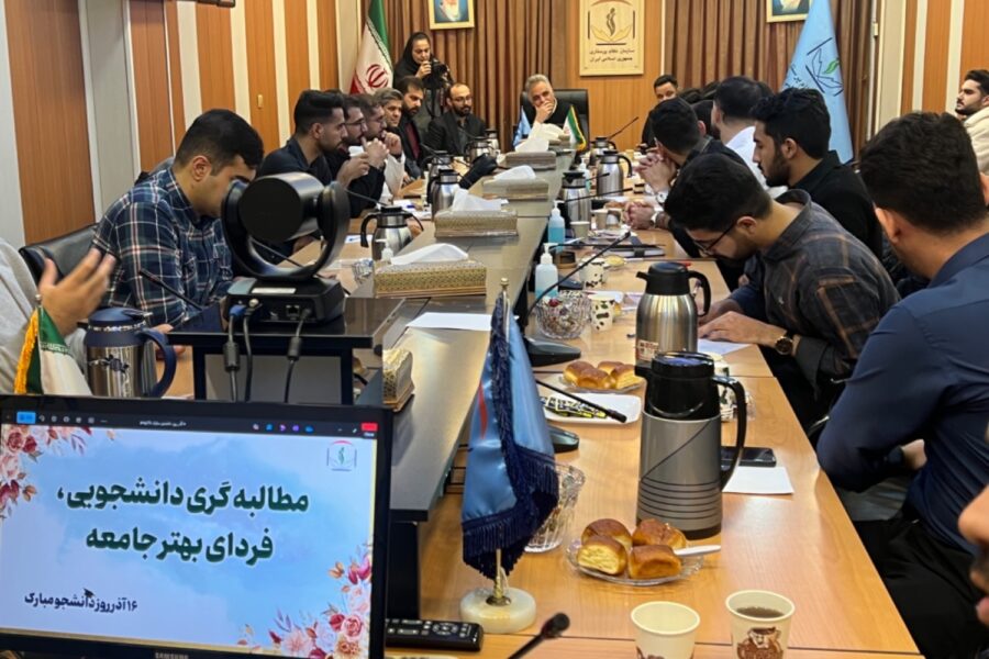 برگزاری نشست پرسش و پاسخ رئیس کل سازمان نظام پرستاری با دانشجویان