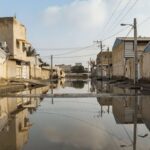 تردد در محور روستای سیل زده مهرگی به حالت عادی برگشت