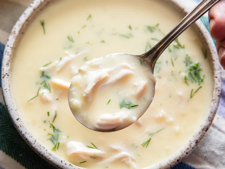 غلیظ کردن سوپ, سوپ خامه ای