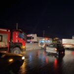 تصادف زنجیره‌ای ۷ خودرو در محور گرمسار- ایوانکی؛ حادثه فوتی نداشت