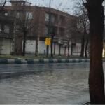 تصاویری از بارش باران در ارومیه و پیرانشهر