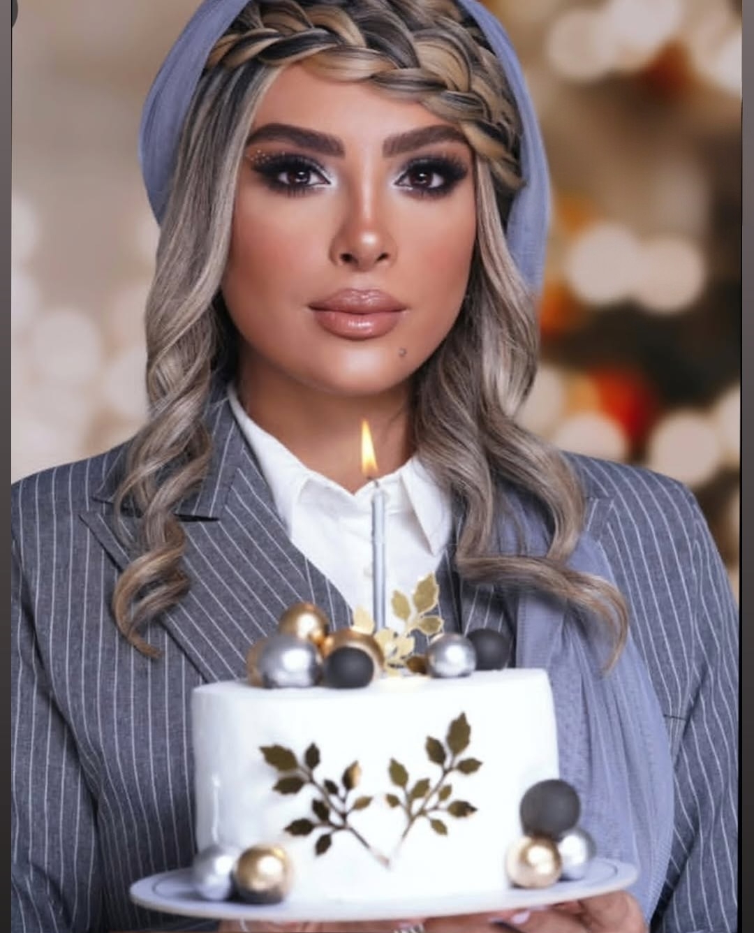 تغییر چهره شوگه کننده حدیثه تهرانی در تولد ۴۱ سالگی‌اش