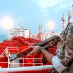 توقیف کشتی خارجی در دریای عمان