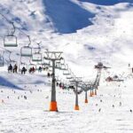 توچال پس از بارش برف باز شد