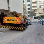 جرثقیل ۴۰ تنی قاچاق در اصفهان کشف شد