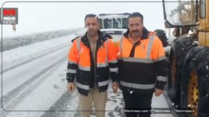 جزئیات عملیات برف روبی در محورهای ازنا