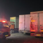 حریق انبار ضایعات روباز در مشهد