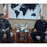 دیدار رئیس فدراسیون ترای اتلون با فرمانده منطقه یکم نداجا