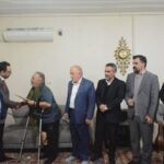 دیدار مدیرکل بنیاد شهید لرستان با خانواده‌های شهدا و ایثارگران