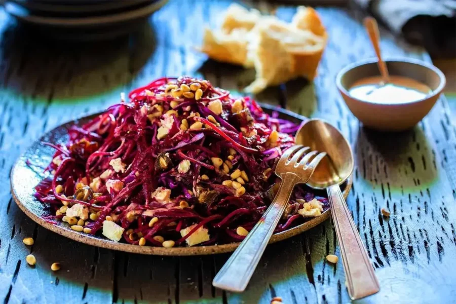 سالاد مخصوص شب یلدا با طعم پاییز