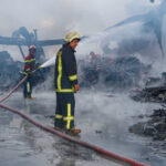 صالح:آتش‌سوزی گسترده انبار ضایعات در مشهد مهار شد