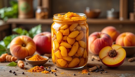 طرز تهیه ترشی شفتالو به روش های متفاوت