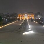 عمارت ائل‌گلی تبریز سفیدپوش شد