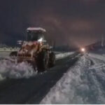 عملیات برف‌روبی در محور روانسر به پاوه