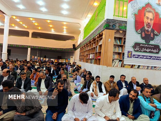 مراسم گرامیداشت حماسه ۹ دی در خاش برگزار شد