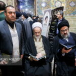 مراسم یادبود آیت‌الله شاهچراغی در قم برگزار شد
