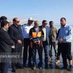 مسیر دره شور چاه مبارک به روستاهای نایبند مسدود شد