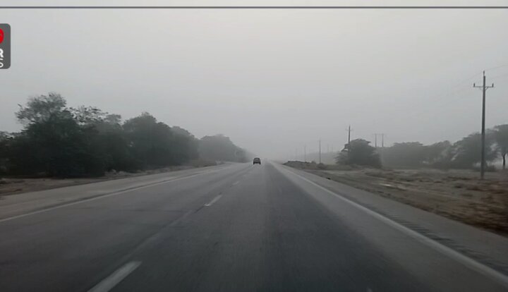 مه شدید صبحگاهی در دشتستان