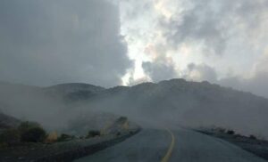 مه‌گرفتگی شدید در بخش گوهران-بشاگرد