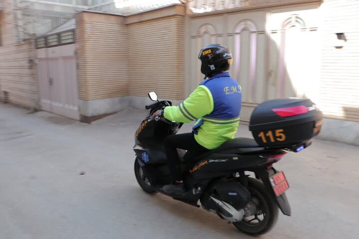 میرجلیلی: اورژانس موتوری در یزد راه‌اندازی شد