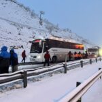 میقانی: تردد در برخی محورهای خراسان شمالی تنها با زنجیر چرخ ممکن است