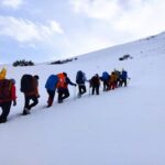 نجات چهار گمشده در ارتفاعات انباردان شهرستان بستان‌آباد