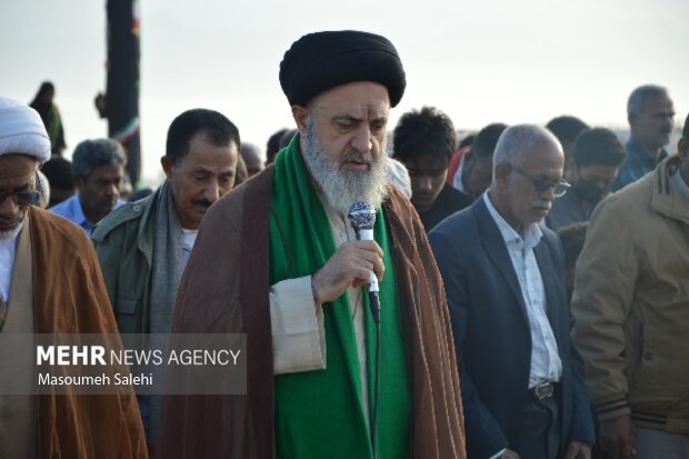 نماز باران در بیکاه رودان برگزار شد