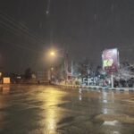 هم اکنون بارش برف در بجنورد