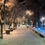 هم اکنون بارش برف در گردنه اسدلی